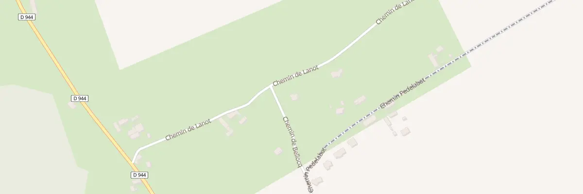 Plan du 5193 Bellocq à Lème