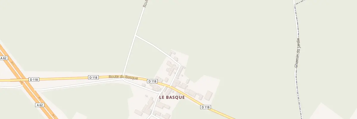Plan du 1 La Bache à Illats