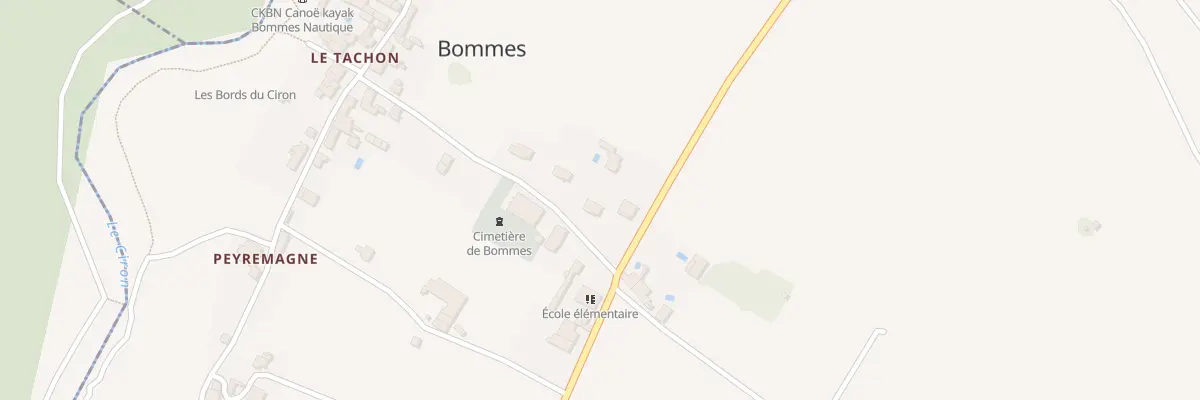 Plan du 166 A l’Eglise à Bommes