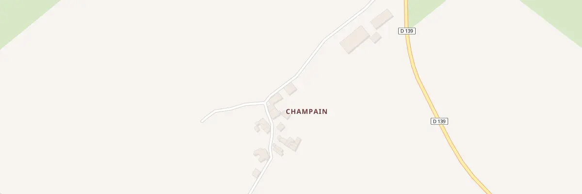 Plan du 5094 Champain à Fénery