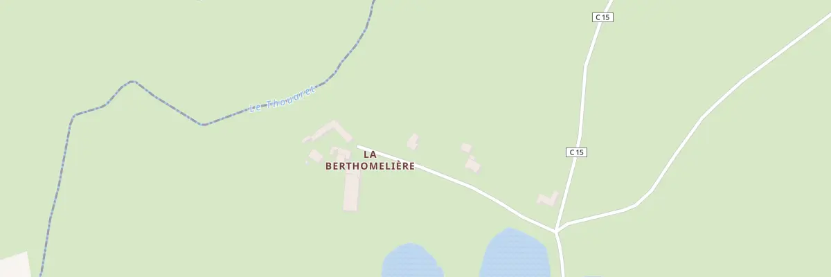 Plan du 3 La Berthomelière à Chiché