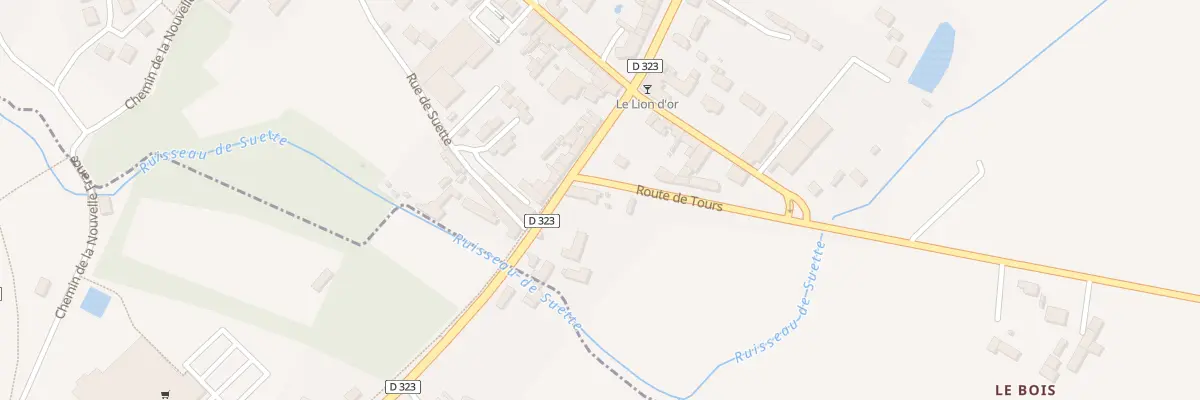 Plan du 37 Rue Nationale à Seiches-sur-le-Loir