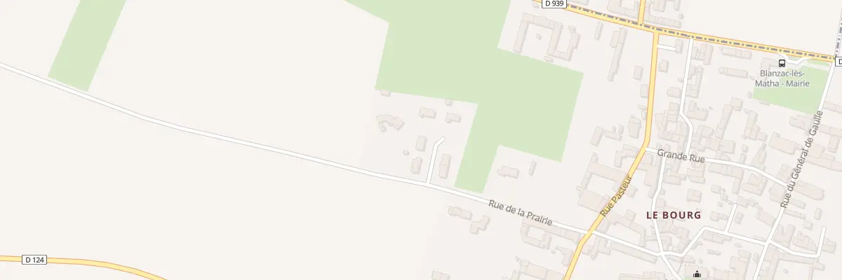 Plan du 2 Imp du Chemin de la Prairie à Blanzac-lès-Matha