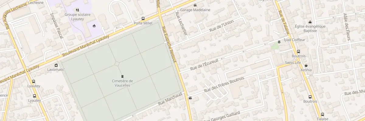 Plan du 15 Rue Eustache Restout à Caen