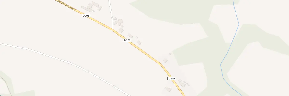 Plan du 46 Rte de Bournos à Navailles-Angos