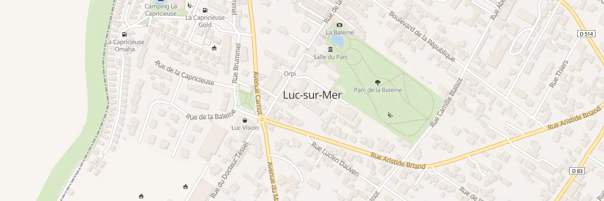 Plan du 63 Rue de la Mer à Luc-sur-Mer