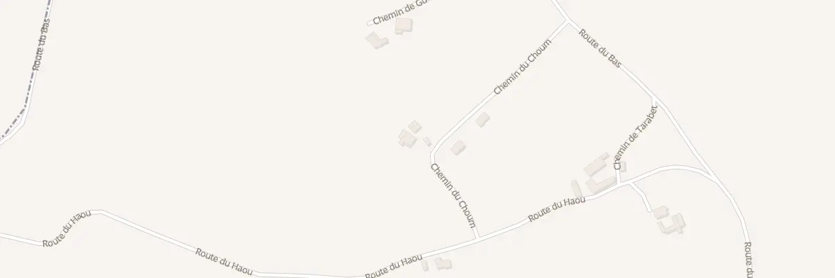 Plan du 8 Che de Choum à Mauries