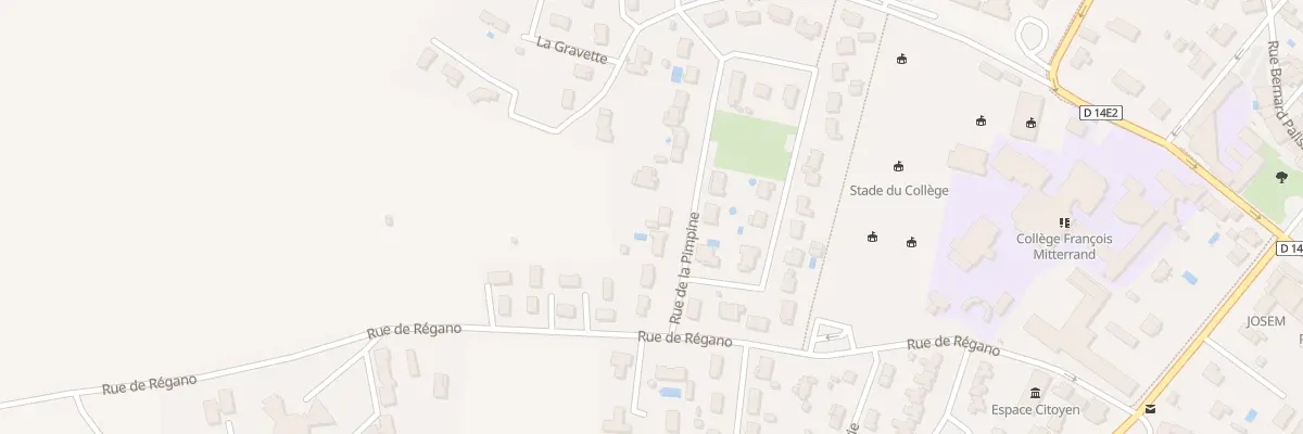 Plan du 4 Rue La Pimpine à Créon