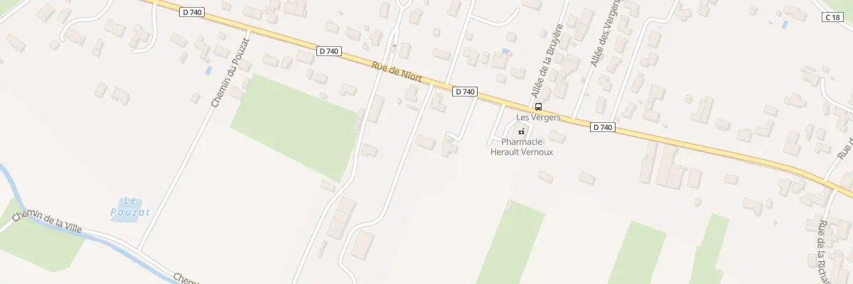 Plan du 67 Rue de Niort à Prahecq