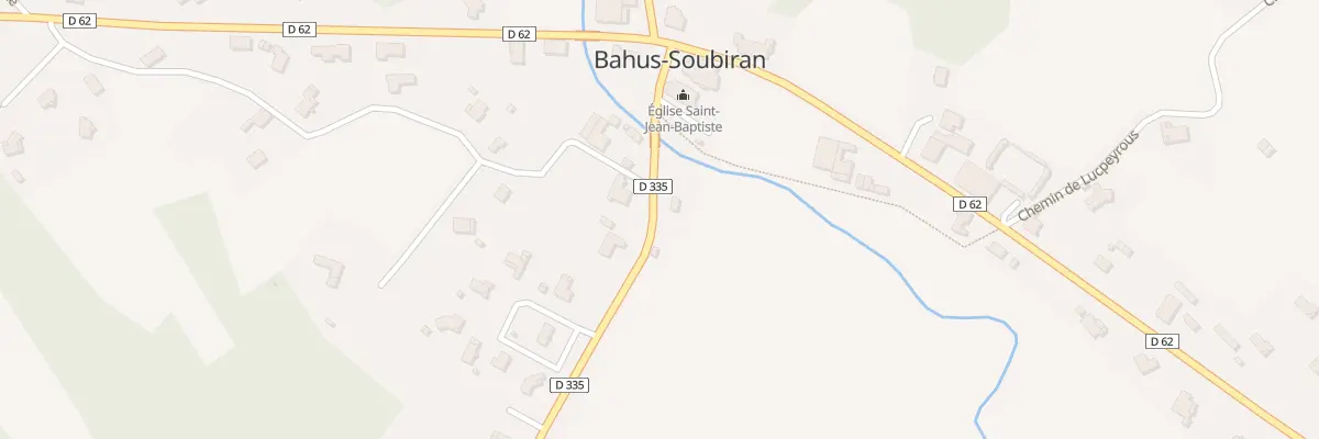 Plan du 115 Rte de Saint-loubouer à Bahus-Soubiran