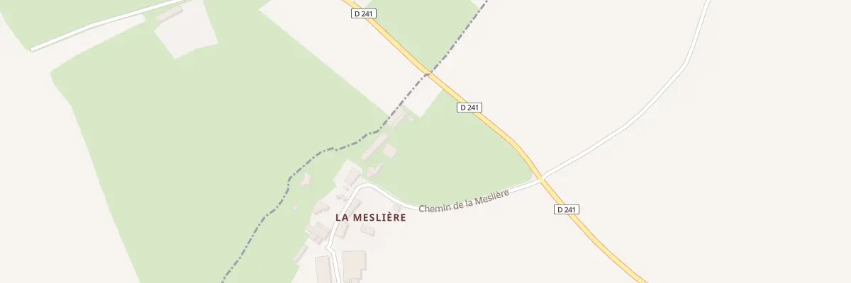 Plan du 4 Che de la Meslière à Pierrefitte-en-Cinglais