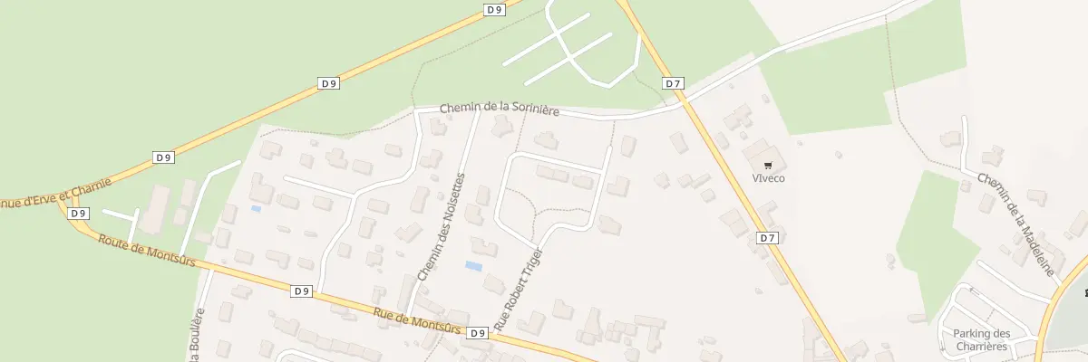 Plan du 4 Rue Robert Triger à Sainte-Suzanne-et-Chammes