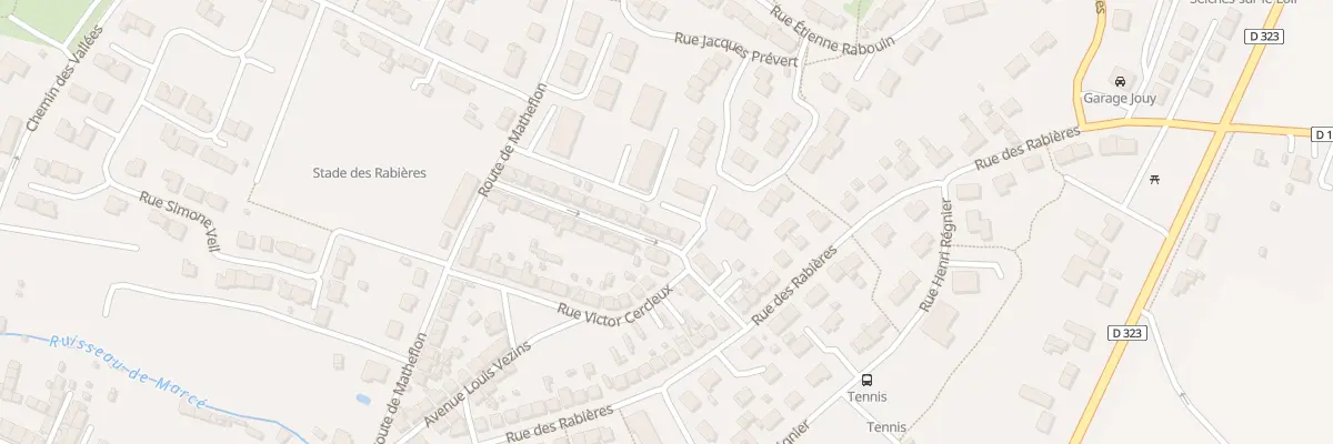 Plan du 24 Rue Henri Teillay à Seiches-sur-le-Loir