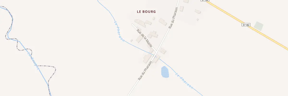Plan du 5005 Le Bourg à Saint-Médard