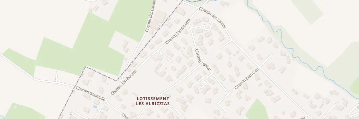 Plan du 3 All des Cedres à Montardon
