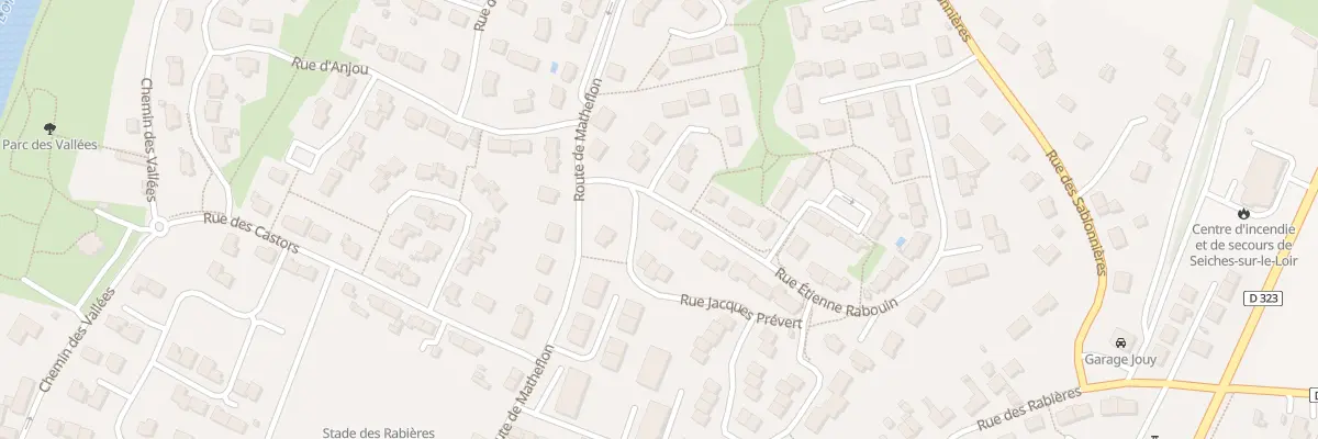 Plan du 4 Rue Etienne Rabouin à Seiches-sur-le-Loir