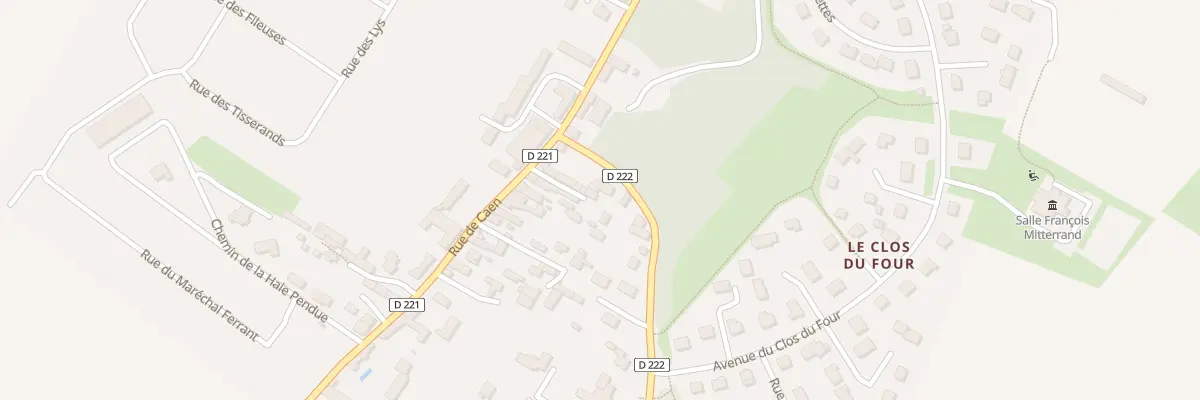 Plan du 33 Rue de Caen à Cresserons