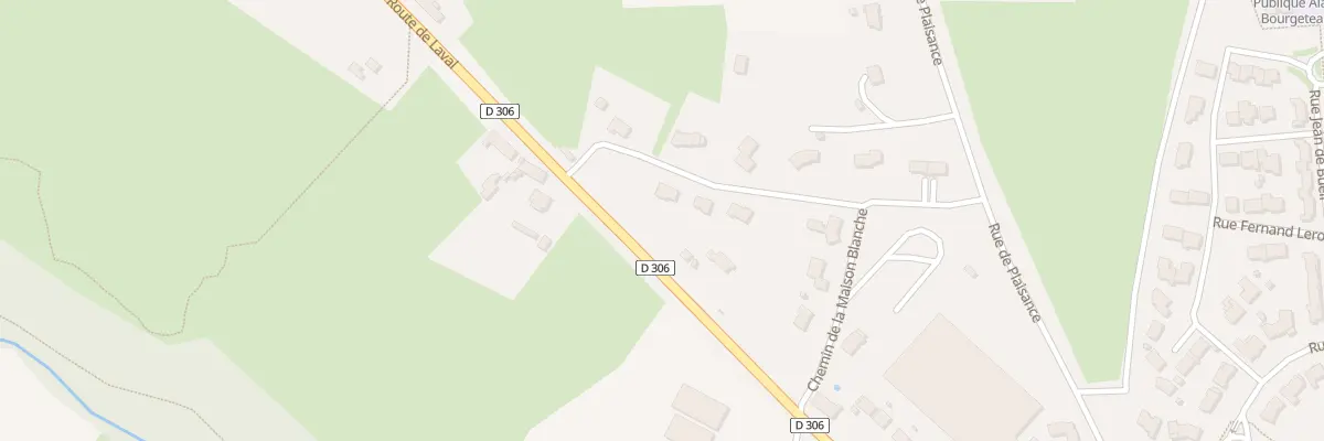 Plan du 5 All des Roches à Sablé-sur-Sarthe