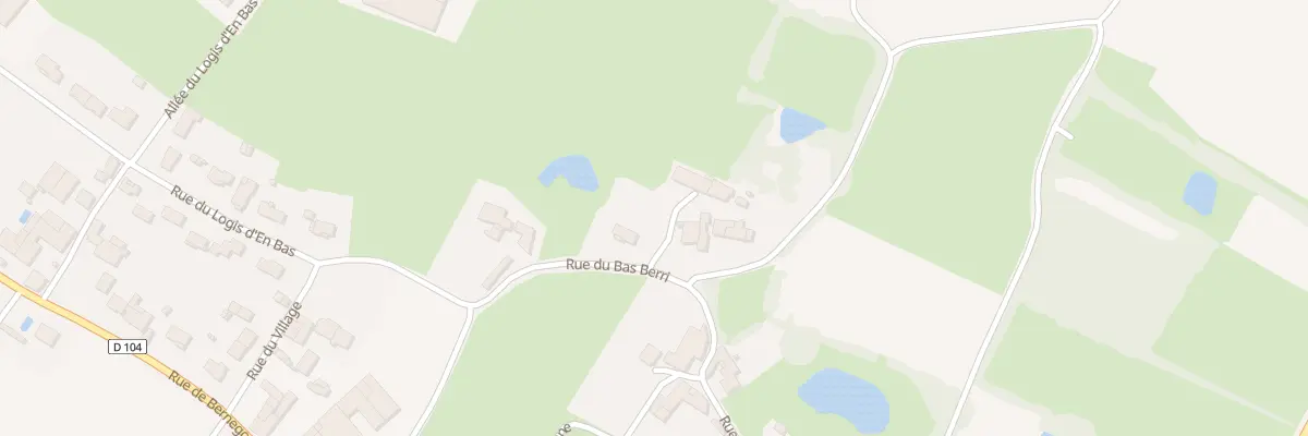Plan du 550 Rue du Bas Berri à Saint-Martin-de-Bernegoue