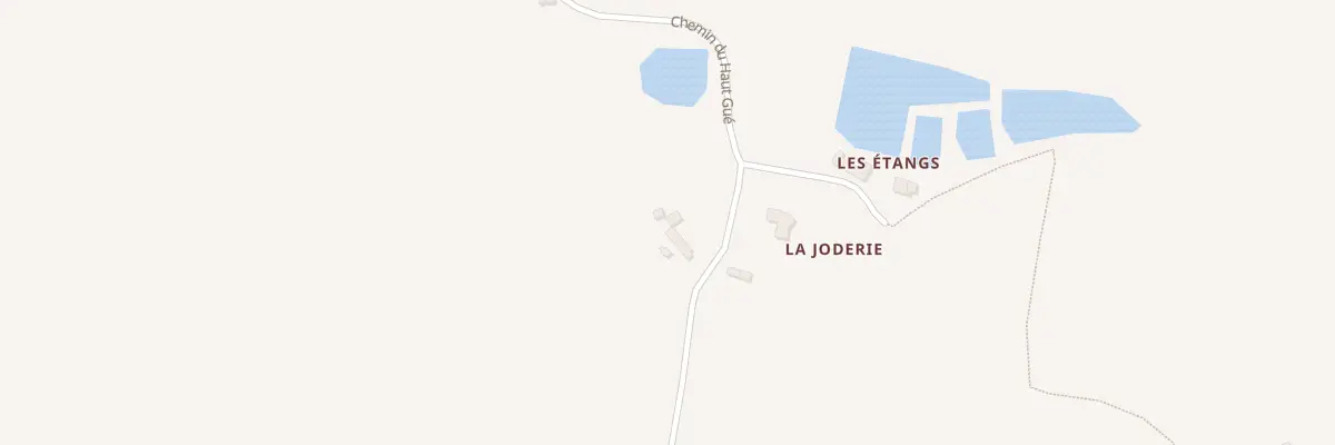 Plan du 1010 Che de la Cosnardière à Champgenéteux