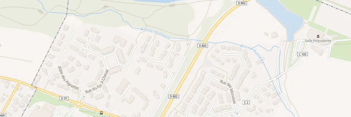 Plan du 5 Rue de l’Amitié à Mazères-Lezons