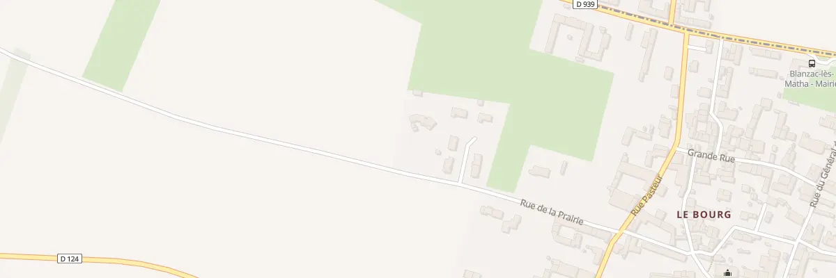 Plan du 20 Rue de la Prairie à Blanzac-lès-Matha
