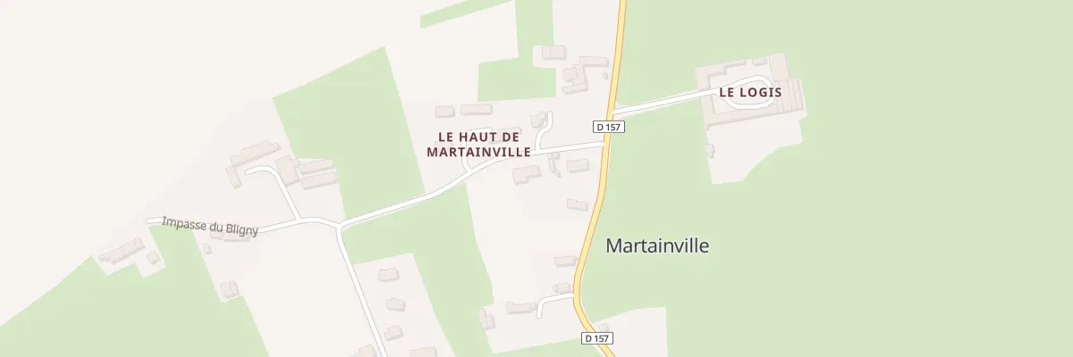 Plan du 3 Che de la Mairie à Martainville