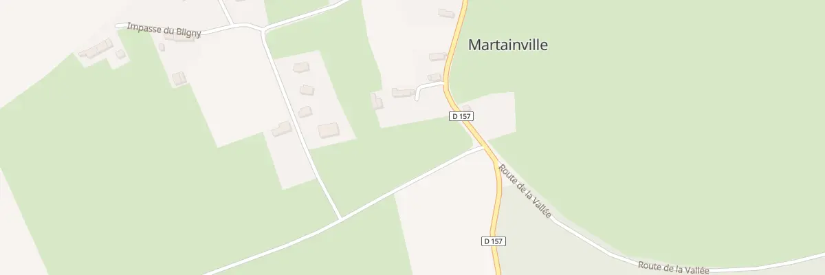 Plan du 8 Rte de St Germain Langot à Martainville