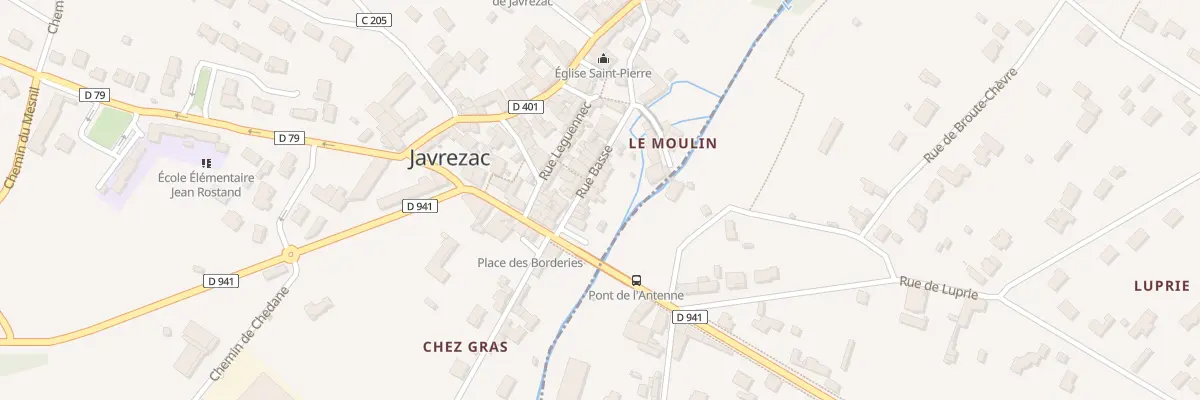 Plan du 4 Rue Basse à Javrezac