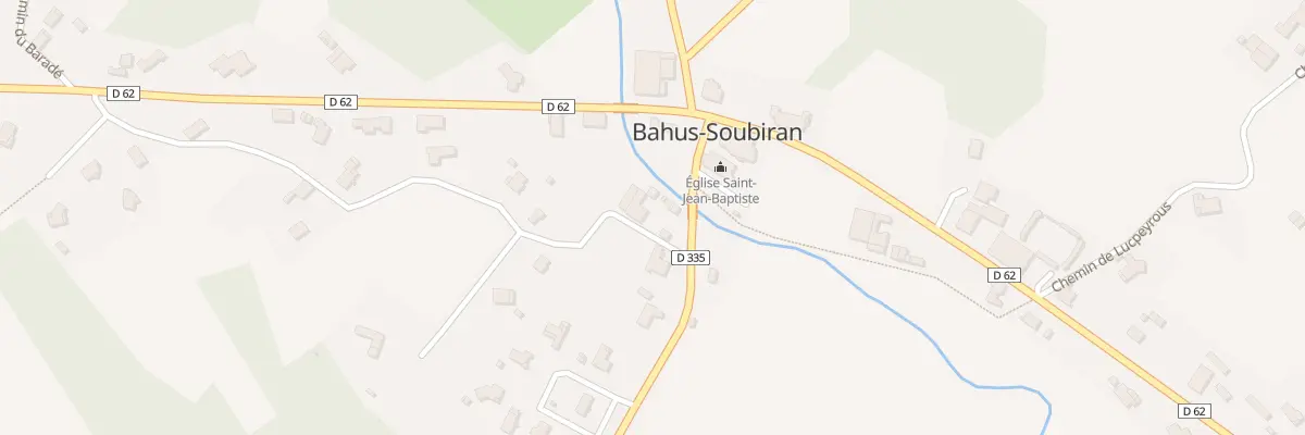 Plan du 90 Rte de Saint-loubouer à Bahus-Soubiran