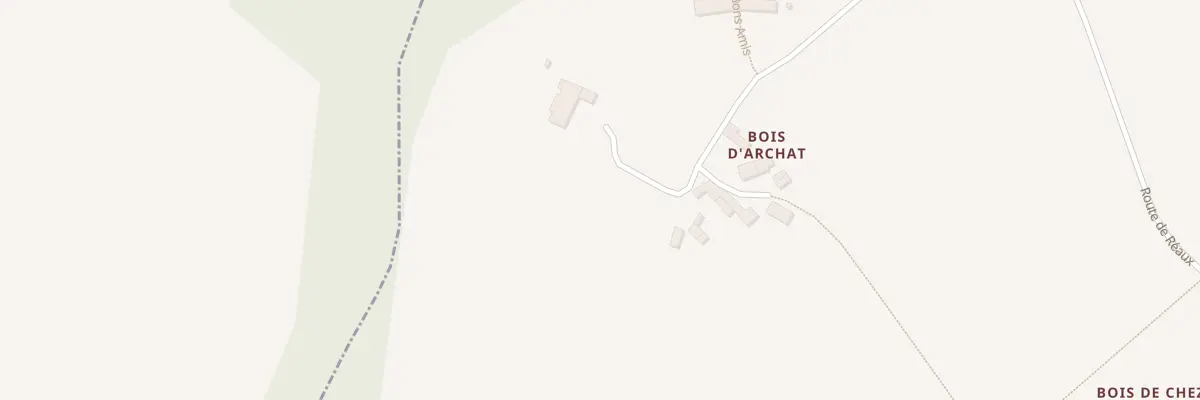 Plan du 11 Imp du Bois d’Archat à Allas-Champagne