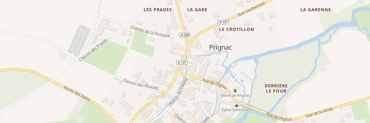 Plan du 31 Rue Goulbeneze à Prignac
