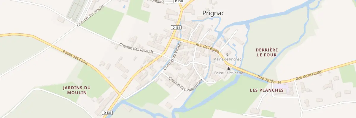 Plan du 7A Che du Valadin à Prignac