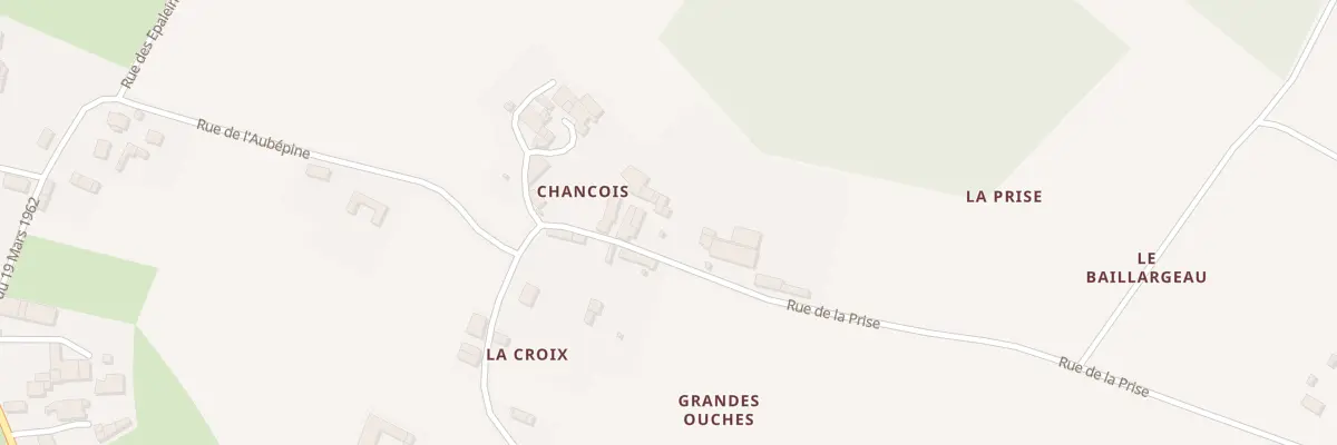 Plan du 7 Rue de la Prise à La Brousse