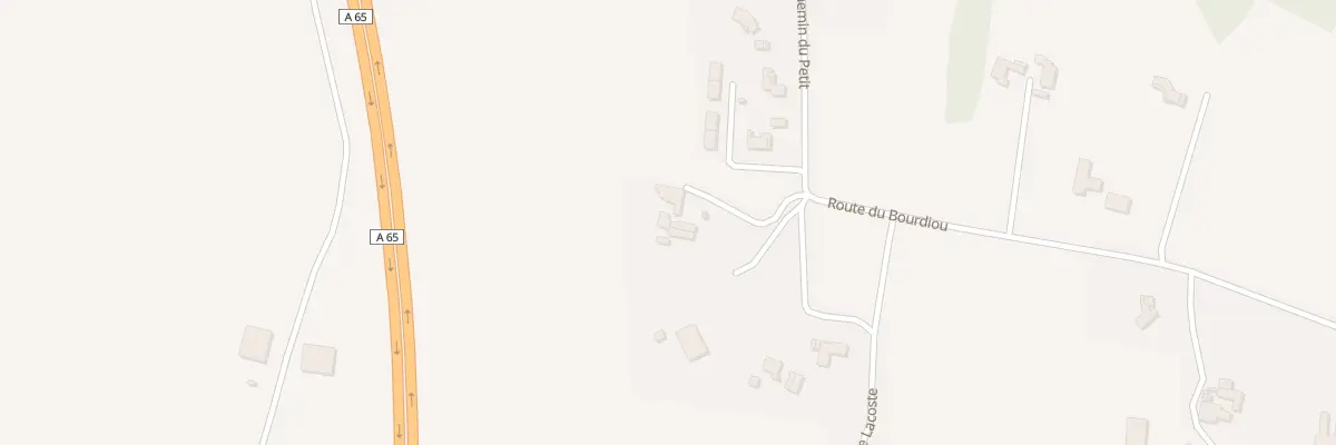 Plan du 619 Rte du Bourdiou à Saint-Cricq-Villeneuve