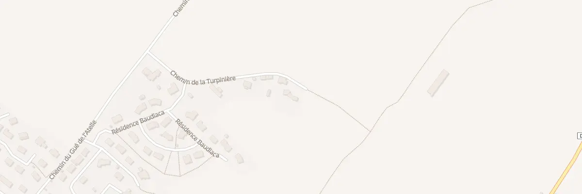 Plan du 260 Che de la Turpinière à Bais