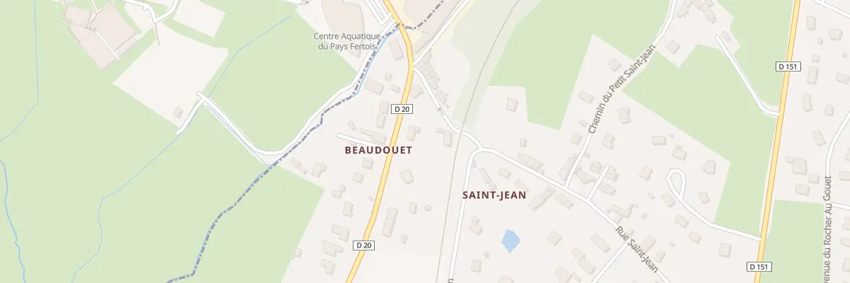 Plan du 10 Hameau de Beaudouet à Magny-le-Désert
