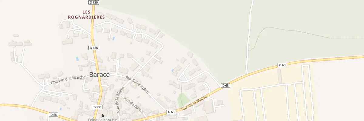 Plan du 17 Lot Les Fresnieres à Baracé
