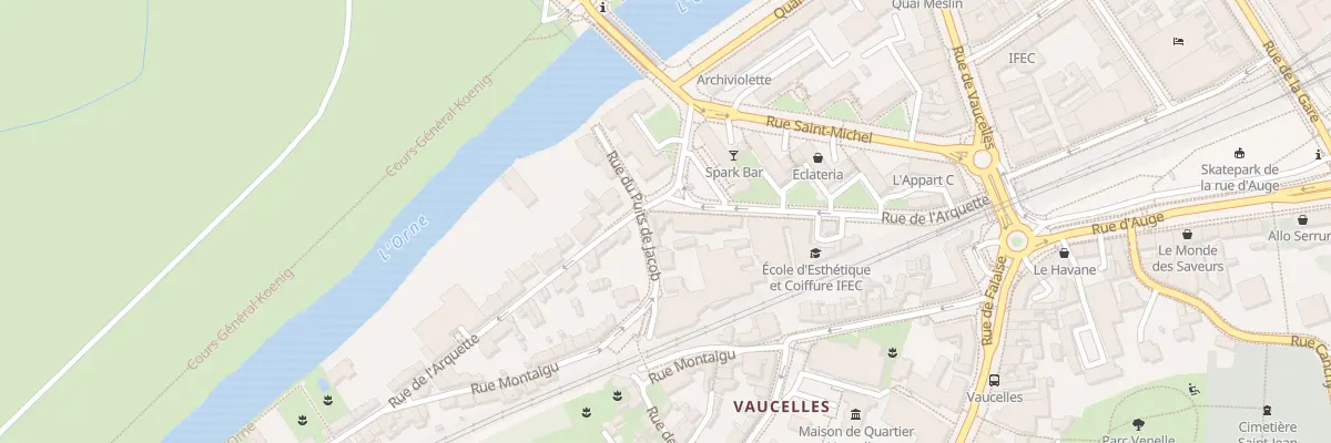 Plan du 15B Rue de l’Arquette à Caen