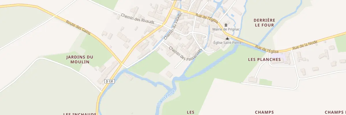 Plan du 31 Che Passeroses à Prignac