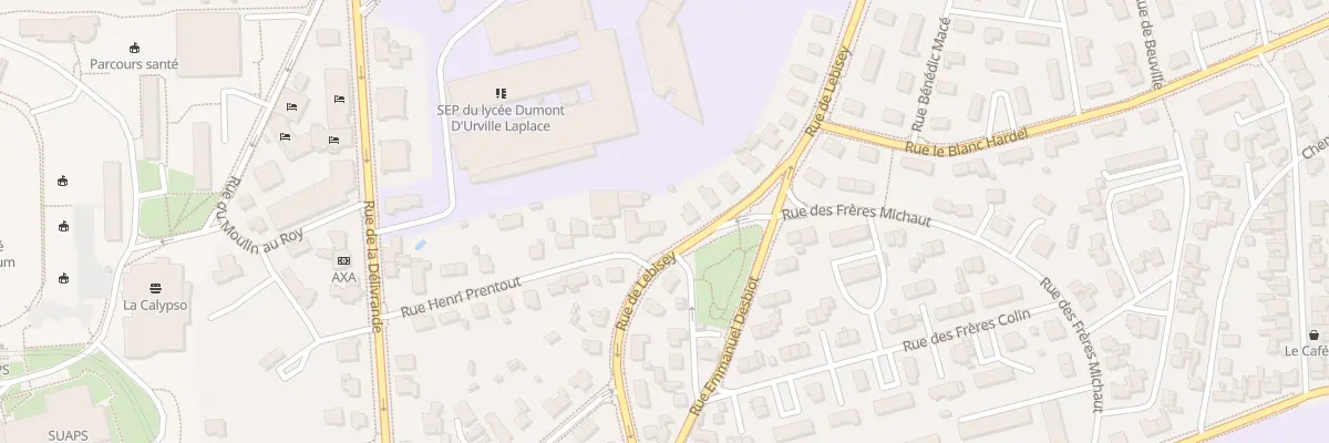 Plan du 49 Rue de Lebisey à Caen