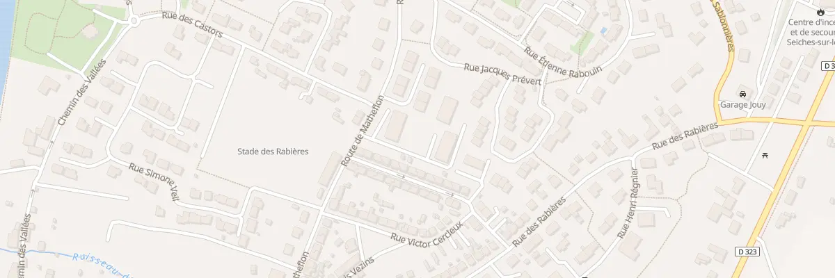 Plan du 18 Rte de Matheflon à Seiches-sur-le-Loir