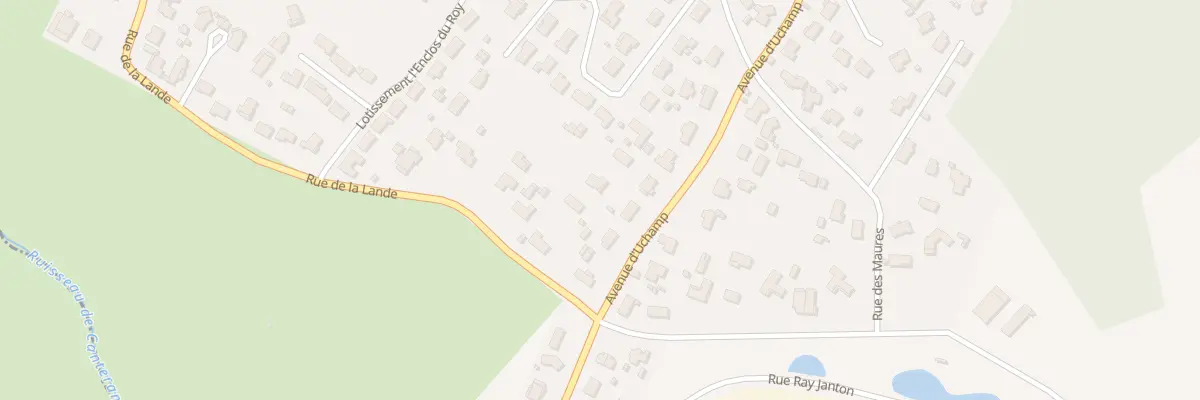 Plan du 165 Av d’Uchamp à Izon
