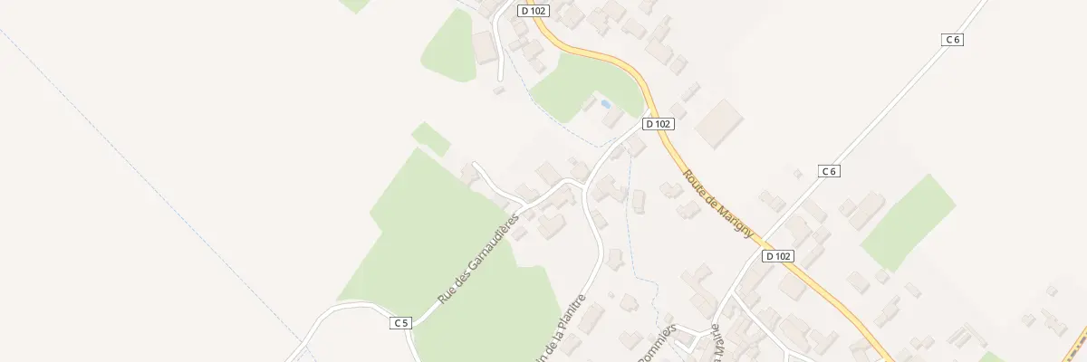 Plan du 1 Rue des Garnaudières Vauballie aux Fosses