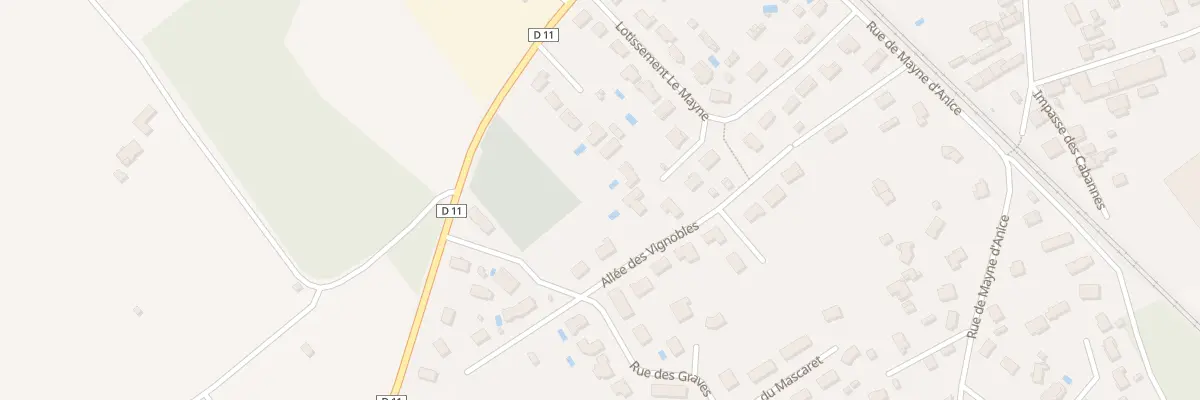 Plan du 5712 Lot Le Mayne à Podensac