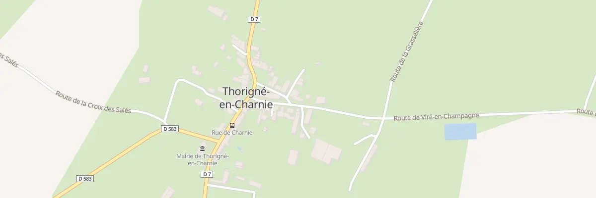 Plan du 5020 Le Bourg à Thorigné-en-Charnie