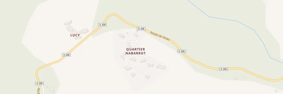Plan du 1A All Nabarrot à Thèze