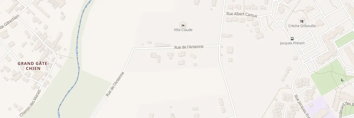 Plan du 113 Rue de l’Antenne à Cognac