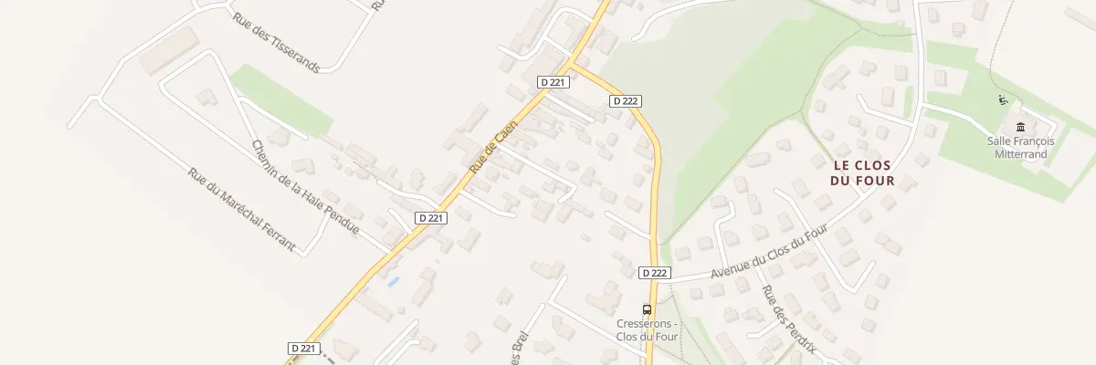 Plan du 4B Imp du Chemin Vert à Cresserons