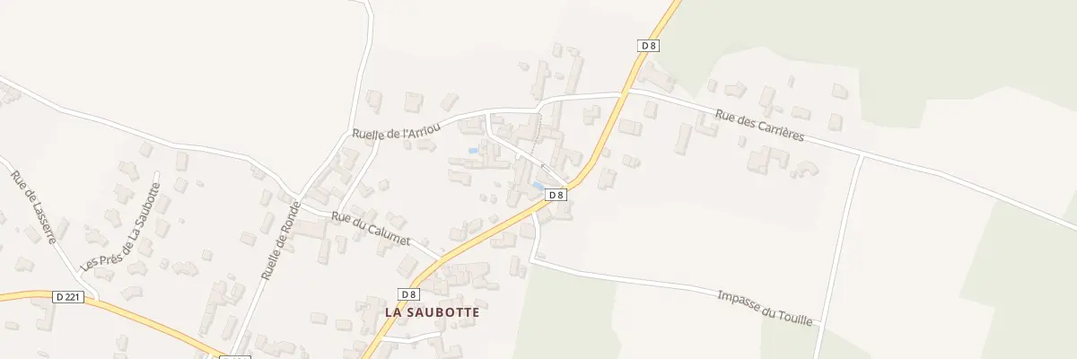 Plan du 33 Rte de la Saubotte à Noaillan